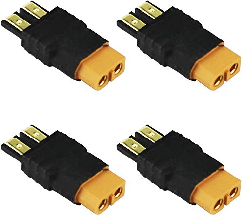 Fly RC 4 stücke Männlich TRX Traxxas zu Weiblich XT60 Stecker RC Wireless Ladegerät Adapter LiPo (Packung von 4) Fly RC 4 stücke Männlich TRX Traxxas zu Weiblich XT60 Stecker RC Wireless Ladegerät Adapter LiPo (Packung von 4) von Fly RC