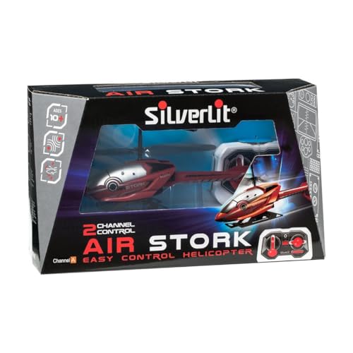 FLYBOTIC 84782 Air Stork by Silverlit, Ferngesteuerter Hubschrauber, Kinderspielzeug, Infrarot Technologie, einfache Steuerung, 18 cm, blau oder gelb, ab 10 Jahren FLYBOTIC 84782 Air Stork by Silverlit, Ferngesteuerter Hubschrauber, Kinderspielzeug, Infrarot Technologie, einfache Steuerung, 18 cm, blau oder gelb, ab 10 Jahren von FLYBOTIC
