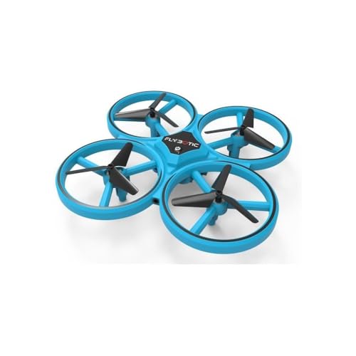 FLYBOTIC - Blinkende Drohne Fernbedienung Leuchtende LED - Doppelfernbedienung-360 ° Blinken - Reichweite 30 Meter - Spielzeug für Kinder - Spielzeug für Kinder und Erwachsene ab 8 Jahren von FLYBOTIC