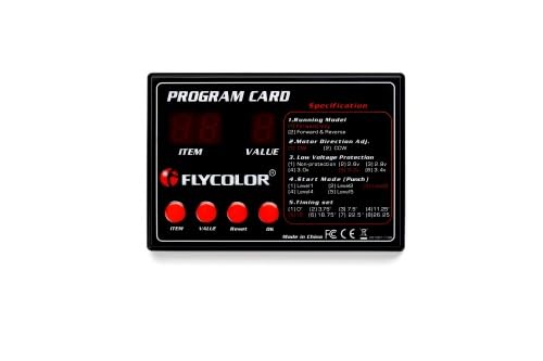 Flycolor Programmierkarte MIT LED Anzeige für Bootsregler Flycolor Programmierkarte MIT LED Anzeige für Bootsregler von FLYCOLOR
