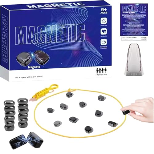 FLYGRRIV Magnetspiel, Magnetisches Schachspiel, Tragbares Puzzle Checkers Spiel-Reisen Schach Magnetisch, Magnet Schach Tischspiele, Campingspiele, Partyspiele für Familientreffen FLYGRRIV Magnetspiel, Magnetisches Schachspiel, Tragbares Puzzle Checkers Spiel-Reisen Schach Magnetisch, Magnet Schach Tischspiele, Campingspiele, Partyspiele für Familientreffen von FLYGRRIV