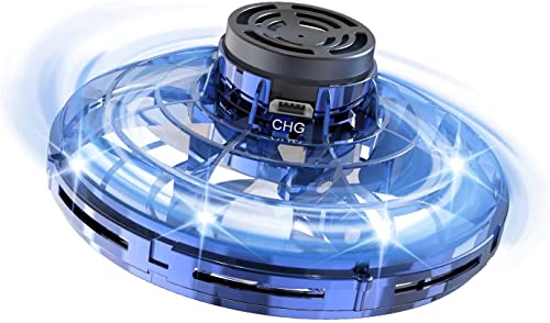 FLYNOVA Fliegendes Spielzeug, Handbetriebene Drohnen Mini Drone Flying Ball Toys, Hubschrauberspielzeug mit 360 ° drehbaren und leuchtenden LED-Lichtern für Kinder Erwachsene Outdoor-Spaß von FLYNOVA