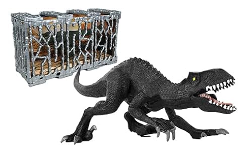 FLYPOP'S - Cage - Dinosaur - 033068 - Green or Black - Plastic - 25 cm - Ages 3+ FLYPOP'S - Cage - Dinosaur - 033068 - Green or Black - Plastic - 25 cm - Ages 3+ von FLYPOP'S