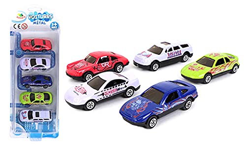 FLYPOP'S - 5 Rennwagen, Freilaufräder, 028565LIN, blau, weiß, grün, rot FLYPOP'S - 5 Rennwagen, Freilaufräder, 028565LIN, blau, weiß, grün, rot von FLYPOP'S