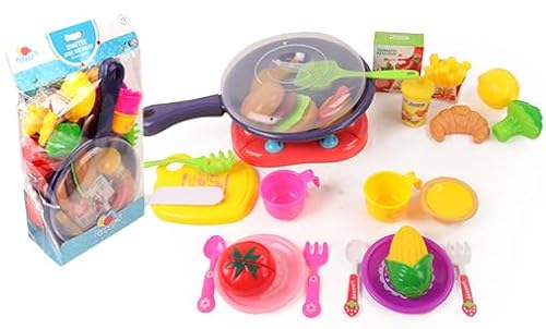 FLYPOP'S - Dinette Herd mit Utensilien - Rollenspiel - 033623 - Mehrfarbig - Kunststoff - Küche - Kinderspielzeug - Geschenk - Pfanne - Lebensmittel - Ab 3 Jahren FLYPOP'S - Dinette Herd mit Utensilien - Rollenspiel - 033623 - Mehrfarbig - Kunststoff - Küche - Kinderspielzeug - Geschenk - Pfanne - Lebensmittel - Ab 3 Jahren von FLYPOP'S