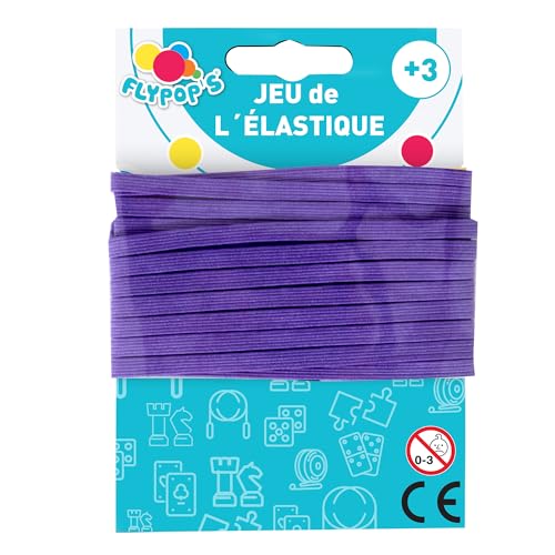 FLYPOP'S - Elastique - Freizeitspiel - 013585LIN - Zufällige Farbe - Gummi - Geschicklichkeitsspiel - Kinderspielzeug - 9 cm x 13 cm - Ab 3 Jahren FLYPOP'S - Elastique - Freizeitspiel - 013585LIN - Zufällige Farbe - Gummi - Geschicklichkeitsspiel - Kinderspielzeug - 9 cm x 13 cm - Ab 3 Jahren von FLYPOP'S