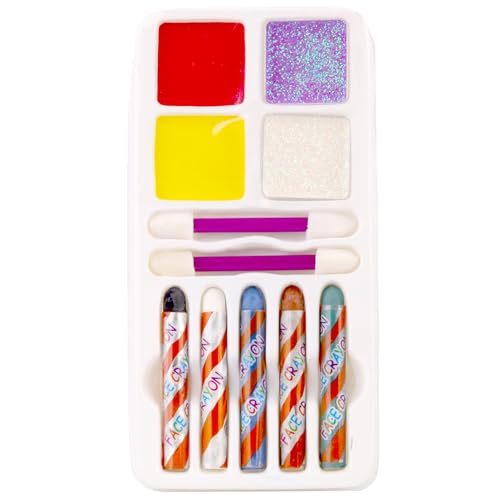 FLYPOP'S - Gesichtsschminkset - Festliches Make-up - 259204 - Zufällige Farben - Empfindliche Haut - Laborgetestet - Party - Karneval - Kind - Verkleidung - Ab 3 Jahren von FLYPOP'S