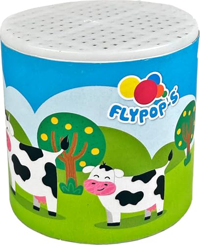 FLYPOP’S – Muu-Box – Kirmesspiel – 037255 – Blau – Kunststoff – Geräusch ohne Batterien – Zeitloses Spielzeug – Lustig – Kuh – Ab 18 Monaten FLYPOP’S – Muu-Box – Kirmesspiel – 037255 – Blau – Kunststoff – Geräusch ohne Batterien – Zeitloses Spielzeug – Lustig – Kuh – Ab 18 Monaten von FLYPOP'S
