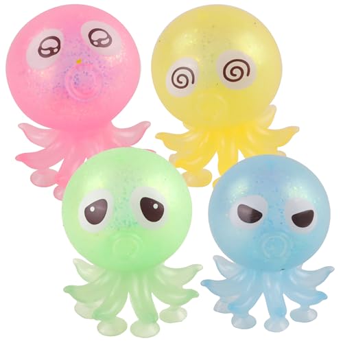 FLYPOP'S - Pack mit 12 Anti-Stress-Saugnapf-Oktopussen - Jahrmarktspiel - 037217PA - Mehrfarbig - Kunststoff - Kind - Erwachsener - Rehabilitation - Angst - Sensorisches Spielzeug - Ab 3 Jahren FLYPOP'S - Pack mit 12 Anti-Stress-Saugnapf-Oktopussen - Jahrmarktspiel - 037217PA - Mehrfarbig - Kunststoff - Kind - Erwachsener - Rehabilitation - Angst - Sensorisches Spielzeug - Ab 3 Jahren von FLYPOP'S