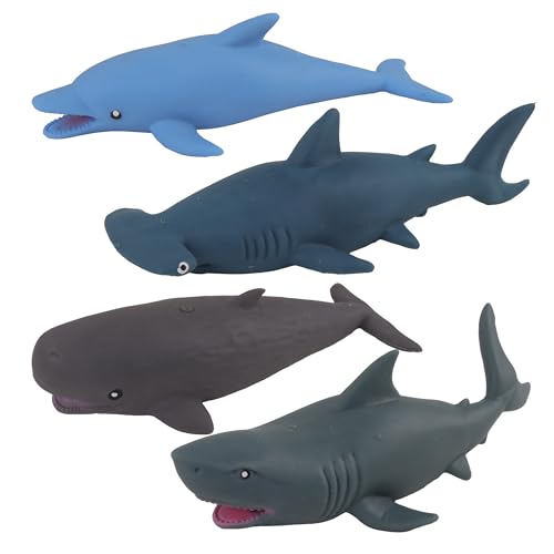 FLYPOP'S - Pack mit 12 Meerestieren Anti-Stress - Jahrmarktspiel - 037221PA - Blau - Sand - Kind - Erwachsener - Rehabilitation - Sensorisches Spielzeug - Geschenk - Geburtstag - Ab 3 Jahren FLYPOP'S - Pack mit 12 Meerestieren Anti-Stress - Jahrmarktspiel - 037221PA - Blau - Sand - Kind - Erwachsener - Rehabilitation - Sensorisches Spielzeug - Geschenk - Geburtstag - Ab 3 Jahren von FLYPOP'S
