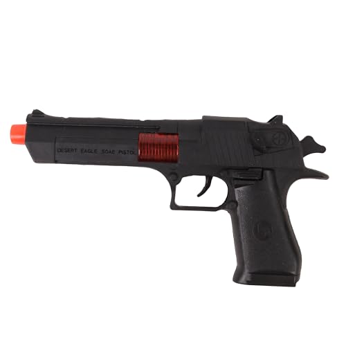 FLYPOP'S - Pistole - Verkleidungszubehör - 187508 - Schwarz - Kunststoff - Polizist - Kinderspielzeug - Karneval - Kostüm - 23 cm x 12 cm - Ab 3 Jahren FLYPOP'S - Pistole - Verkleidungszubehör - 187508 - Schwarz - Kunststoff - Polizist - Kinderspielzeug - Karneval - Kostüm - 23 cm x 12 cm - Ab 3 Jahren von FLYPOP'S