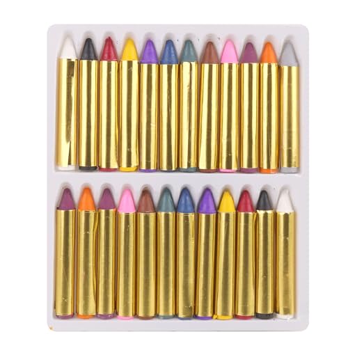FLYPOP'S - Schminkstifte - Festliches Make-up - 259212-24 Farben - Empfindliche Haut - Laborgetestet - Party - Karneval - Geburtstag - Kind - Verkleidung - Ab 3 Jahren von FLYPOP'S