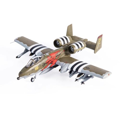 FMOCHANGMDP Flugzeug Legierung Modelle, 1/144 Skala A-10 Thunderbolt II Attack Aircraft Modelle, Spielzeug und Geschenke für Erwachsene, 4.3 x 4.7Inchs von FMOCHANGMDP