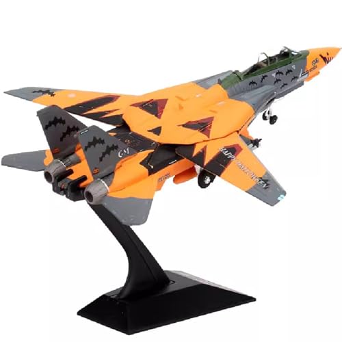 FMOCHANGMDP Flugzeug Legierung Modelle, 1/144 Skala F-14D Tomcat Fighter Ace Combat Modelle, Spielzeug und Geschenke für Erwachsene, 5.5 x 2.8Inchs von FMOCHANGMDP