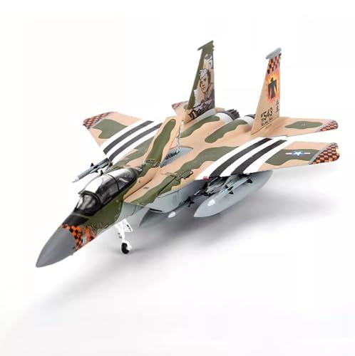 FMOCHANGMDP Flugzeug Legierung Modelle, 1/144 Skala USAF F-15C Eagle Fighter David R. Kingsley Modelle, Spielzeug und Geschenke, 5.1 x 3.5Inchs von FMOCHANGMDP