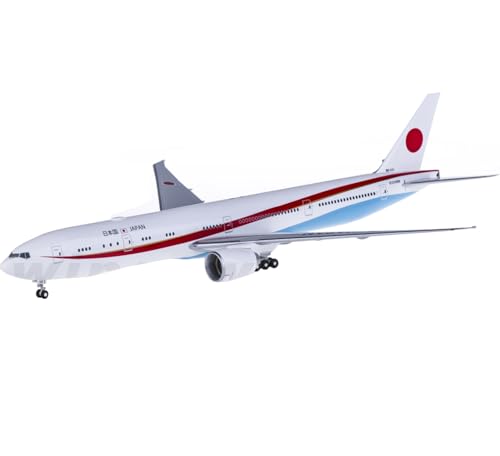 FMOCHANGMDP Flugzeug Legierung Modelle, 1/200 Skala JASDF B777-300ER Modelle, Spielzeug und Geschenke für Erwachsene, 14.6 x 12.8Inchs von FMOCHANGMDP