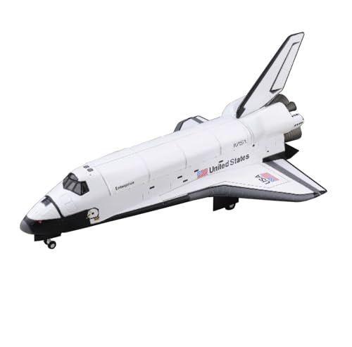 FMOCHANGMDP Flugzeug Legierung Modelle, 1/200 Skala Space Shuttle Enterprise Intrepid Museum New York Modelle, Spielzeug und Geschenke, 7.3 x 4.7Inchs von FMOCHANGMDP