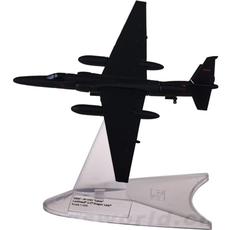 FMOCHANGMDP Flugzeug Legierung Modelle, 1/200 Skala USAF Lockheed TR-1A Modelle, Spielzeug und Geschenke für Erwachsene, 6.2 x 3.8Inchs von FMOCHANGMDP