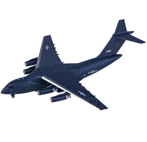 FMOCHANGMDP Flugzeug Legierung Modelle, 1/400 Skala PLAAF Y-20 Modelle, Spielzeug und Geschenke für Erwachsene, 4.6 x 4.5Inchs von FMOCHANGMDP