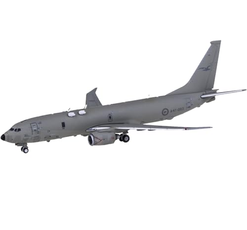 FMOCHANGMDP Flugzeug Legierung Modelle, 1/400 Skala Raaf Boeing P-8A Poseidon Modelle, Spielzeug und Geschenke für Erwachsene, 3.9 x 3.7Inchs von FMOCHANGMDP