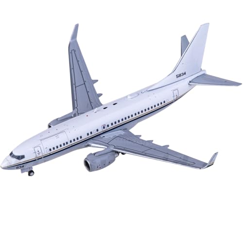 FMOCHANGMDP Flugzeug Legierung Modelle, 1/400 Skala US Navy Boeing 737-700 Modelle, Spielzeug und Geschenke für Erwachsene, 3.3 x 3.4Inchs von FMOCHANGMDP
