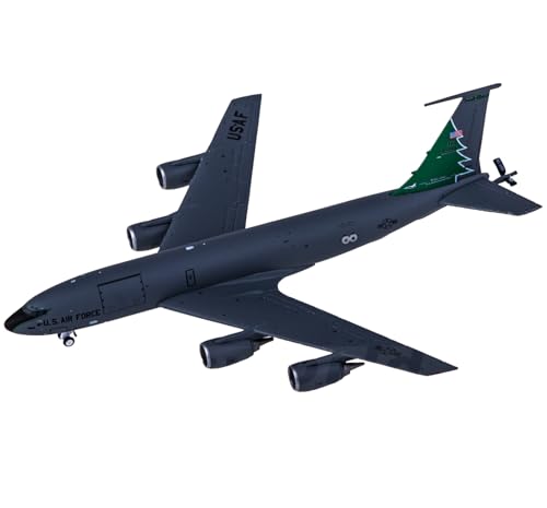 FMOCHANGMDP Flugzeug Legierung Modelle, 1/400 Skala USAF Boeing KC-135R Stratotanker Modelle, Spielzeug und Geschenke für Erwachsene, 4.1 x 4Inchs von FMOCHANGMDP