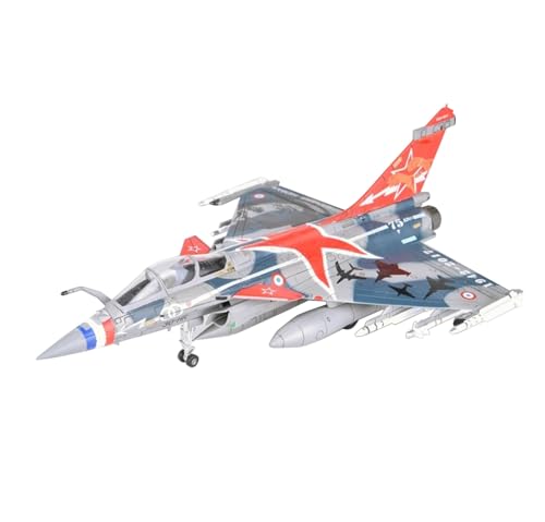 FMOCHANGMDP Flugzeug Legierung Modelle, 1/72 Skala France Dassault Rafale C Fighter Modelle, Spielzeug und Geschenke für Erwachsene, 8.5 x 5.9Inch von FMOCHANGMDP