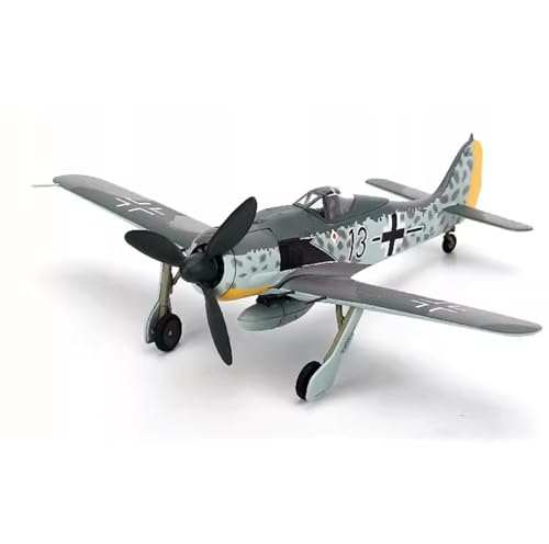 FMOCHANGMDP Flugzeug Legierung Modelle, 1/72 Skala France FW190A-8 Josei Priller 1945 Modelle, Spielzeug und Geschenke für Erwachsene, 5 x 5.7Inchs von FMOCHANGMDP