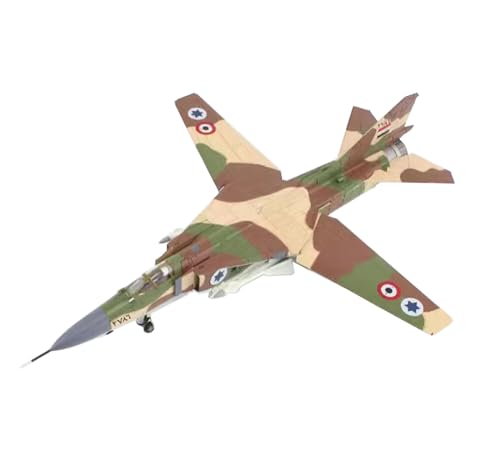 FMOCHANGMDP Flugzeug Legierung Modelle, 1/72 Skala Israeli Air Force MIG-23ML Fighter Flogger 1990 Modelle, Spielzeug und Geschenke, 8.4 x 7.6Inchs von FMOCHANGMDP