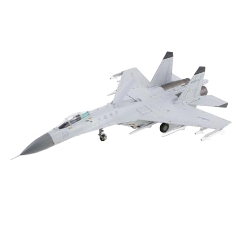 FMOCHANGMDP Flugzeug Legierung Modelle, 1/72 Skala PLA Naval Air Force J-11BHG Fighter 2023 Modelle, Spielzeug und Geschenke, 11.9 x 8.1Inchs von FMOCHANGMDP