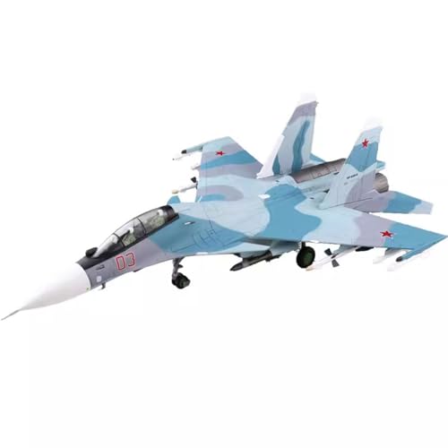 FMOCHANGMDP Flugzeug Legierung Modelle, 1/72 Skala Russian Air Force Su-30SM Flanker C Fighter 2015 Modelle, Spielzeug und Geschenke, 12 x 8Inchs von FMOCHANGMDP