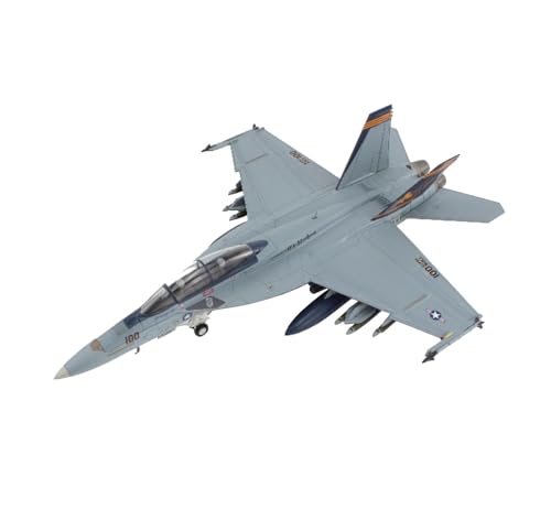 FMOCHANGMDP Flugzeug Legierung Modelle, 1/72 Skala US F/A-18F Super Hornet Fighting Swordsmen 2023 Modelle, 10Inch x 7.1Inch von FMOCHANGMDP