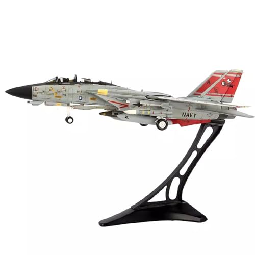 FMOCHANGMDP Flugzeug Legierung Modelle, 1/72 Skala US Navy F-14D Tomcat Fighter Bomb Cat Squadron Modelle, Spielzeug und Geschenke, 11 x 5.9Inchs von FMOCHANGMDP