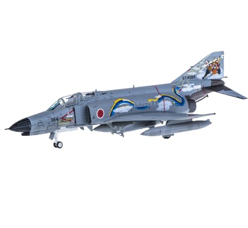 FMOCHANGMDP Flugzeug Legierung Modelle, 1/80 Skala JASDF F-4 Phantom Fighter Modelle, Spielzeug und Geschenke für Erwachsene, 9.5 x 5.8Inchs von FMOCHANGMDP