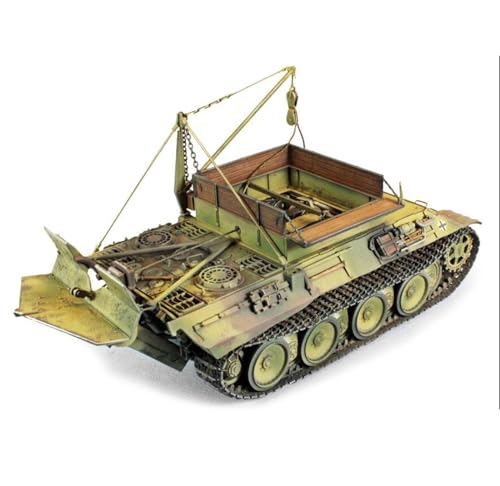 FMOCHANGMDP Modellbausatz Tankmodell Plastik Modelle, German Sd.kfz.179 Bargepanther AUSF G Late im Maßstab 1/35,10 x 6.6Inchs von FMOCHANGMDP