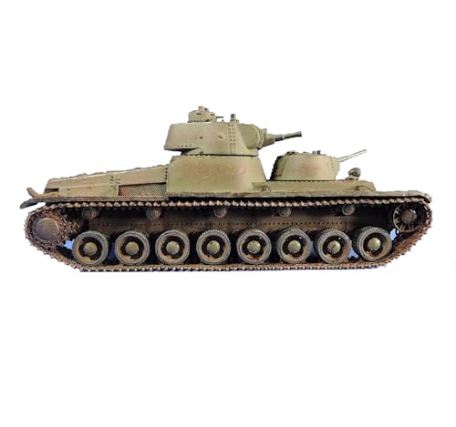 FMOCHANGMDP Modellbausatz Tankmodell Plastik Modelle, Soviet T-100Z Heavy Tank im Maßstab 1/35, Spielzeug und Geschenke,9.7 x 3.9Inchs von FMOCHANGMDP