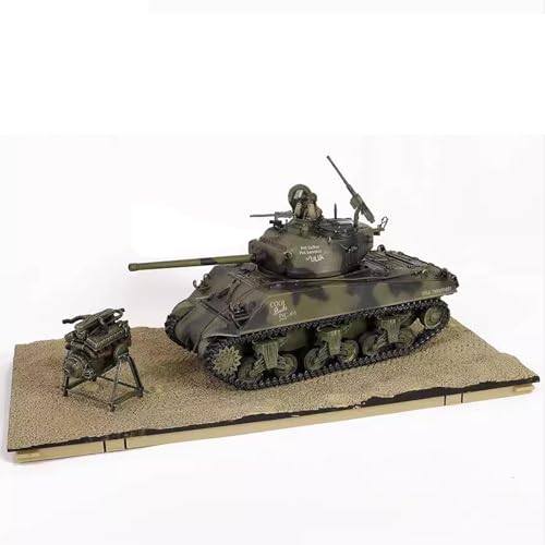 FMOCHANGMDP Panzer Modelle Metall 1/32,M4A3 76 Tank Panzerkampfwagen V Panther,Druckguss Militär Tank, 8,7 Zoll X 3,8 Zoll von FMOCHANGMDP