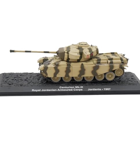 FMOCHANGMDP Panzer Modelle Metall 1/72,British Centurion MK3 Main Battle Tank,Druckguss Militär Tank, Kinderspielzeug Und Geschenke, 5,4 Zoll X 1,9 Zoll von FMOCHANGMDP