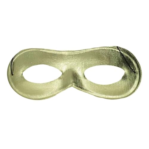 FNA Fashions® Robber Bandit Superhero Domino Augenmaske (Gold) von FNA FASHIONS