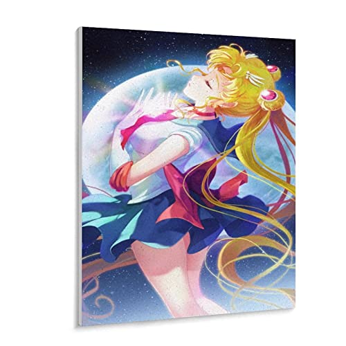 Puzzle 1000 Pieces Sailor Moon Puzzles Adults and Children Difficulty Puzzles Moon Hare Puzzle Education Toy Game Family Decoration（75x50cm）-422 von FOBZZY
