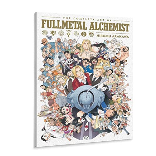 Puzzle 1000 Teile Fullmetal Alchemist Japanische Anime Poster Papier Kinderspielzeug Dekompressionsspiel（38x26cm）-514 von FOBZZY