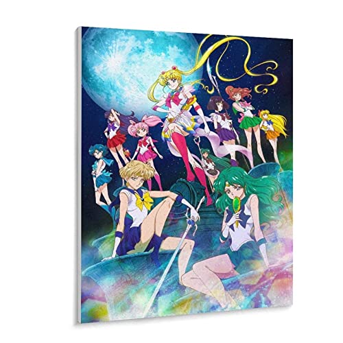 Puzzle 1000 Teile Sailor Moon Puzzle Erwachsene Kinder Puzzle Schwierigkeitsgrad Puzzle Moon Hare Puzzle Lernspiel Spielzeug Familie Dekoration（38x26cm）-458 von FOBZZY