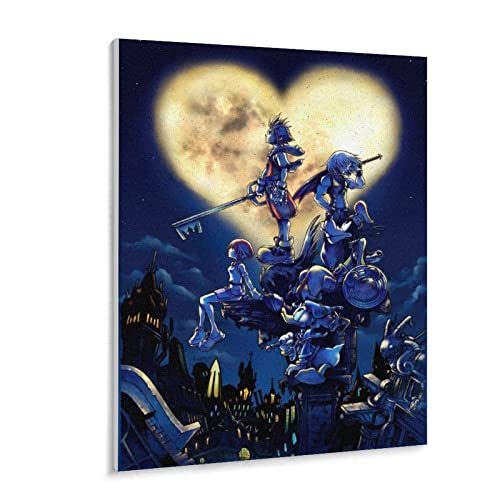 Puzzles 1000 Teile Zusammenbau Bild Kingdom Hearts Neues Videospiel Anime Für Erwachsene Kinder Spiele Lernspielzeug（38x26cm）-364 von FOBZZY