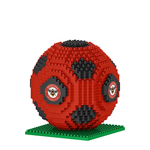 FOCO 3D-Fußball-Spielzeugmodell aus Brxlz-Bausteinen, offizielles Lizenzprodukt, Brentford FC FOCO 3D-Fußball-Spielzeugmodell aus Brxlz-Bausteinen, offizielles Lizenzprodukt, Brentford FC von FOCO