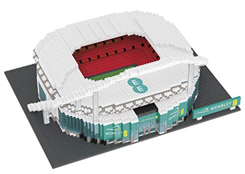 FOCO BRXLZ 3D-Bausatz, Modell: Fußballstadion, Bauspielzeug, Wembley Stadion von FOCO