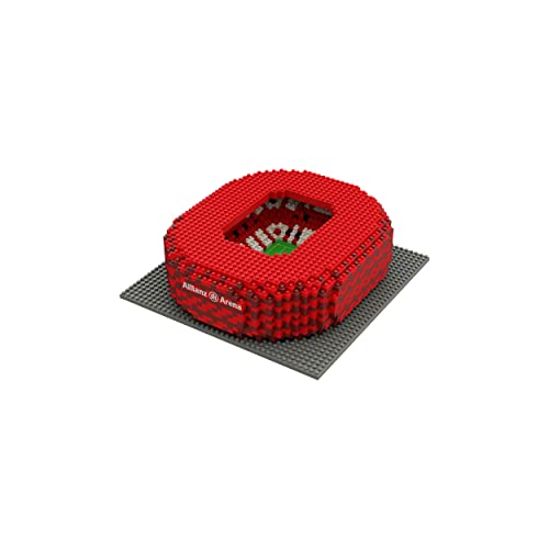 FOCO Offizielles Lizenzprodukt FC Bayern München Allianz Arena 3D-Mini-Fußballstadion BAU-Set von FOCO