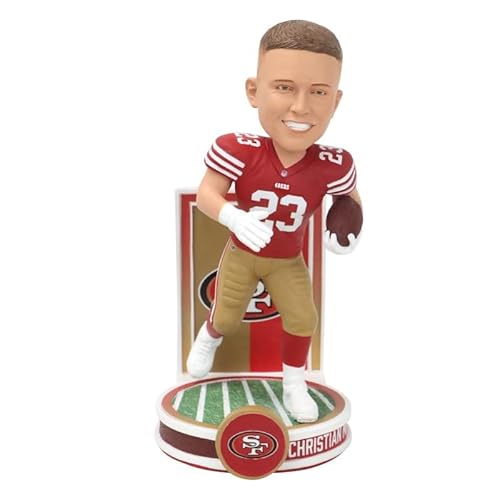 FOCO Christian McCaffrey (San Francisco 49ers) Banner Series NFL Bobblehead von FOCO