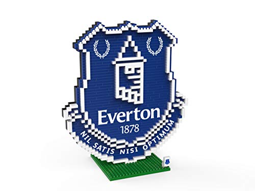 FOCO Fußballclub Wappen BRXLZ Bauset 3D - Konstruktionsspielzeug (Everton) von FOCO