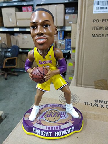 FOCO NBA Los Angeles Lakers Howard D. 2012 Home Basketball Base Bobble, Gelb von FOCO