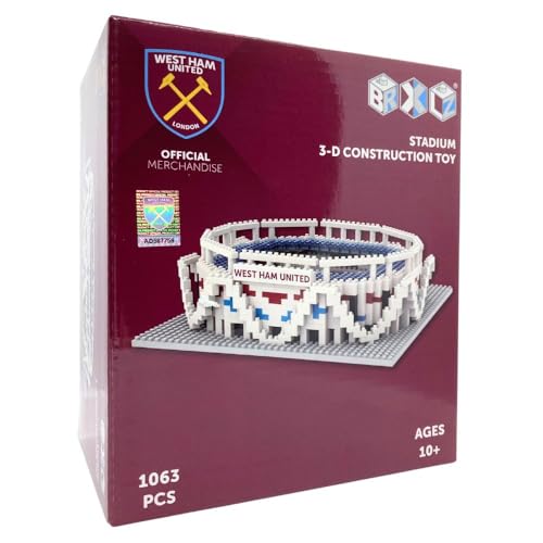FOCO Offiziell Lizenziertes Mini-BRXLZ-Stadion-Spielzeugmodell (West Ham United FC) von FOCO